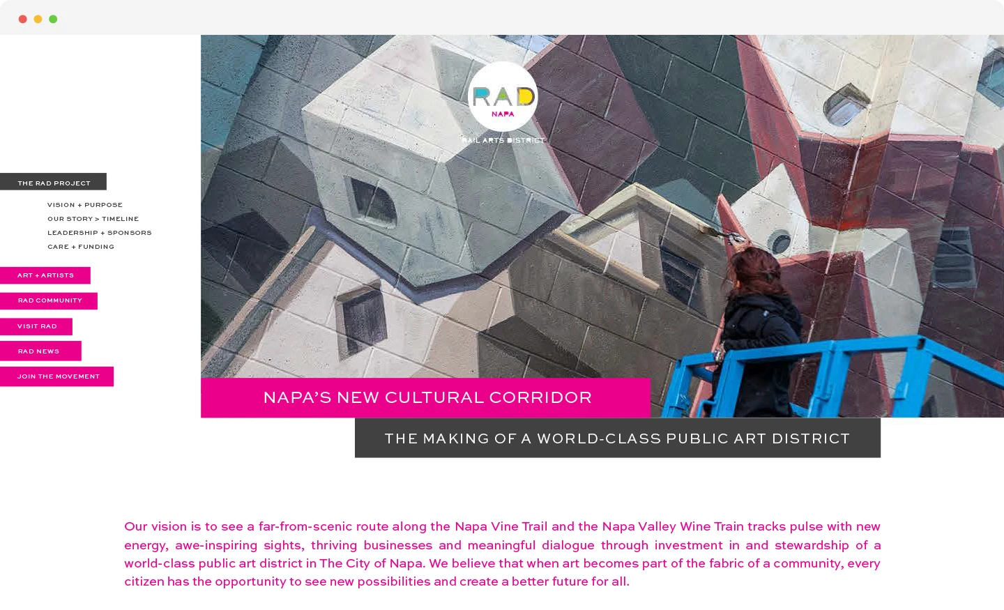 Truss Creative Rad Napa Website 9