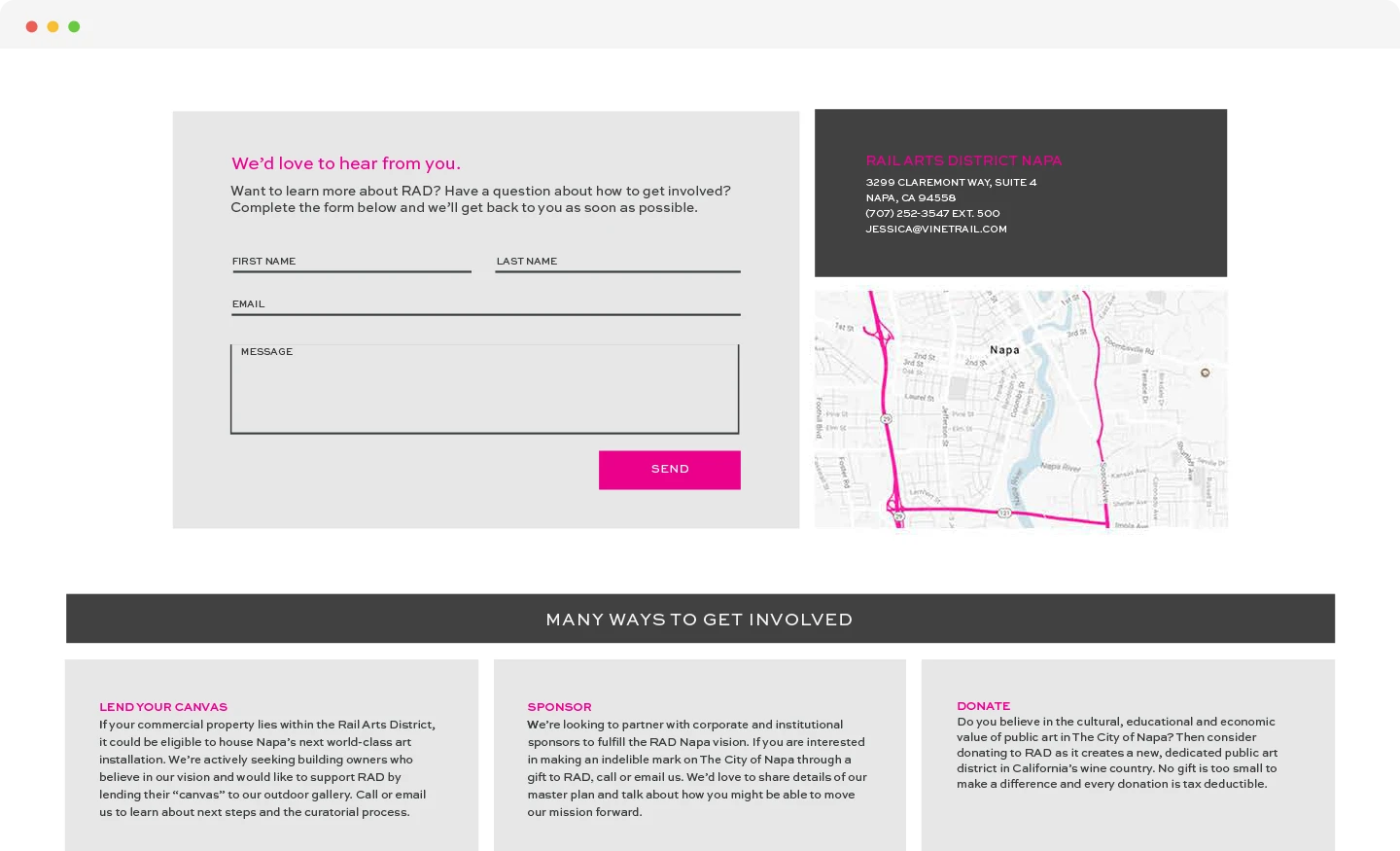 Truss Creative Rad Napa Website 5