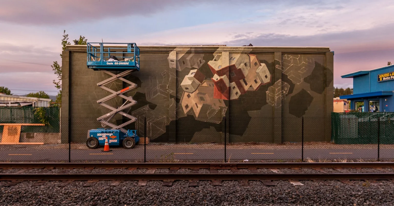 Rad Napa Mural Nearly Complete