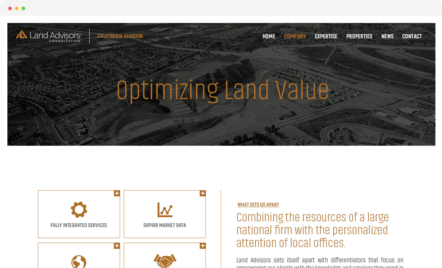 Trusscreative Landadvisorsca Website 4
