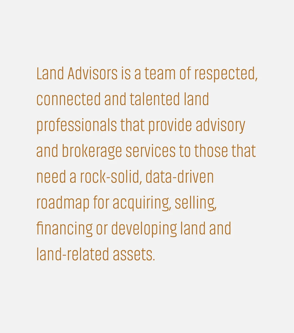 Land Advisors Mission Card
