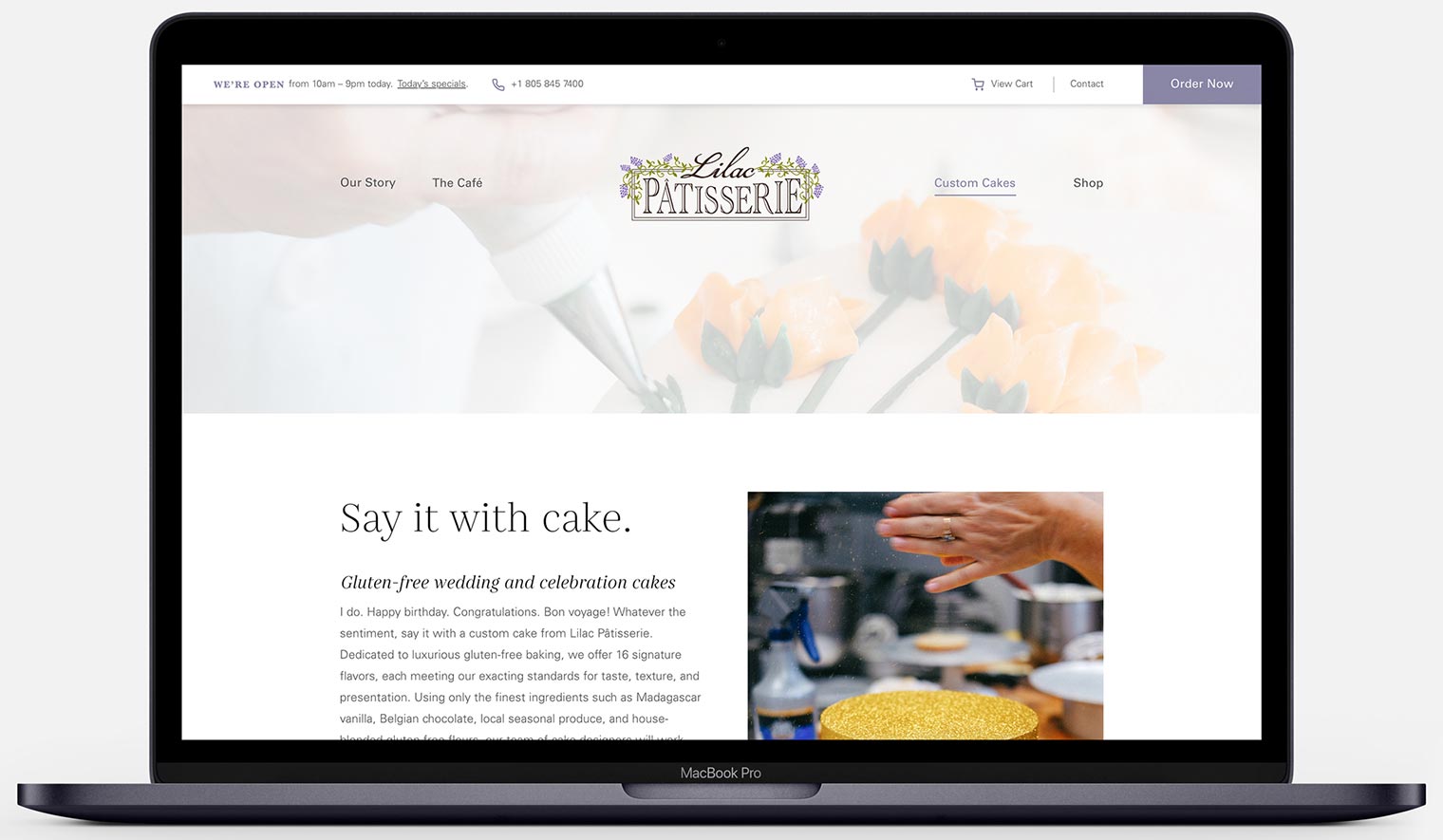 Tru Website Macbookpro Lilac Cakes