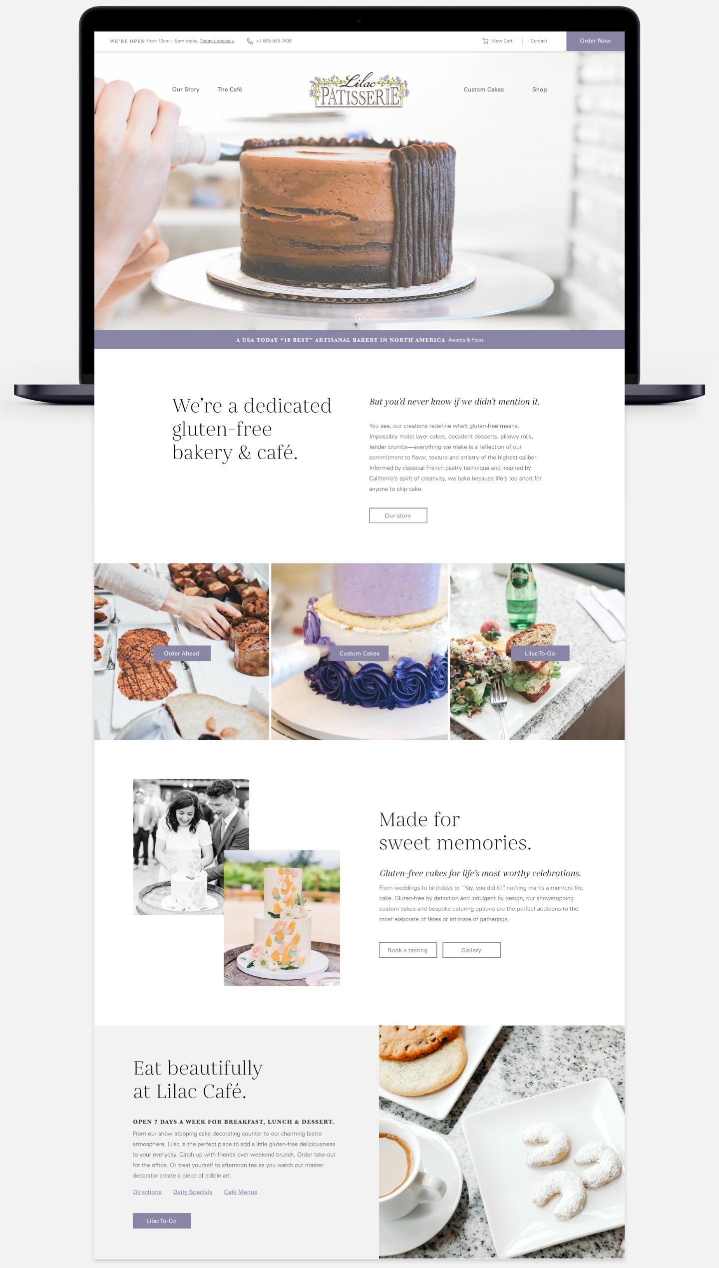 Lilac New Homepage