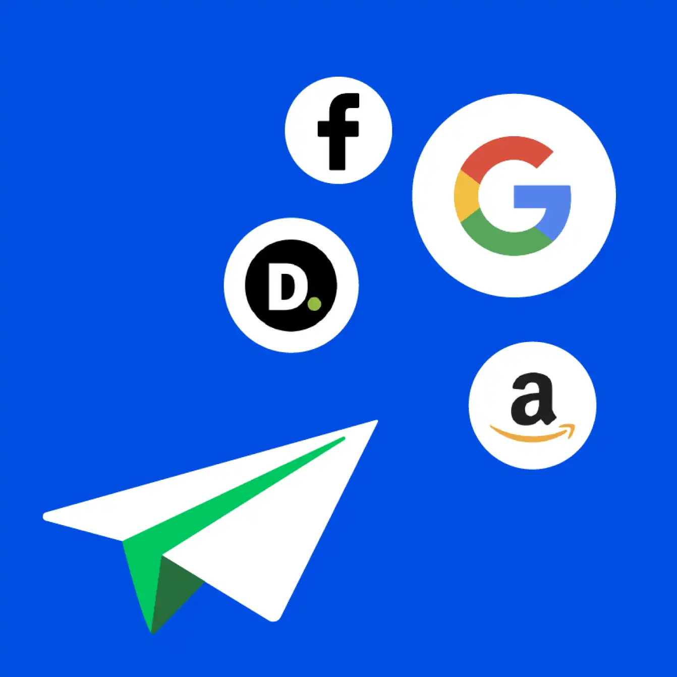 College Works Paper Airplane Illustration