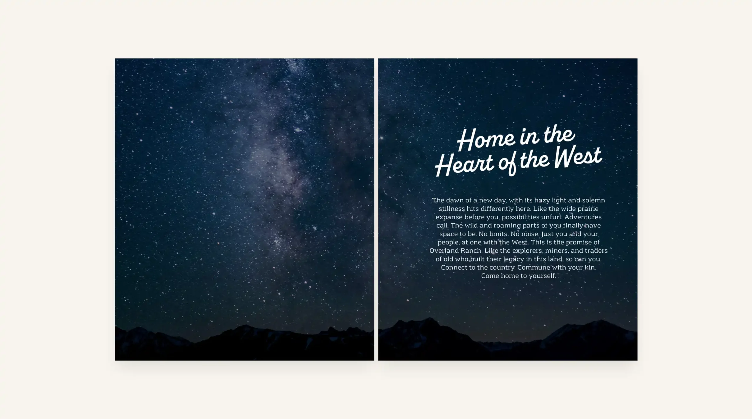 Overland Ranch Vision Book 2