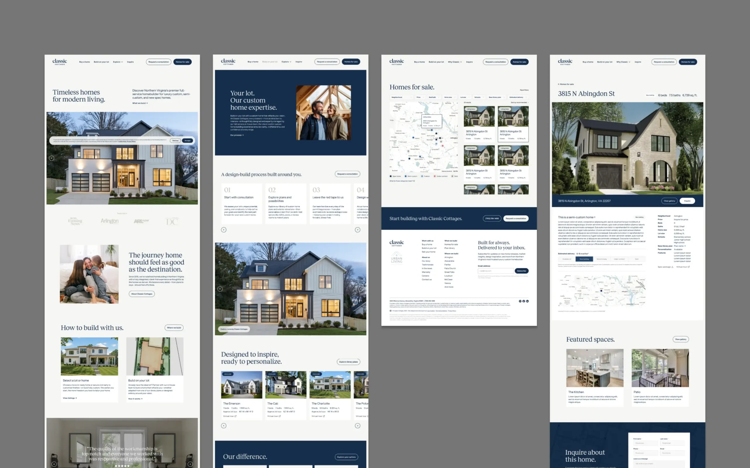 Classic Cottages Website After 1