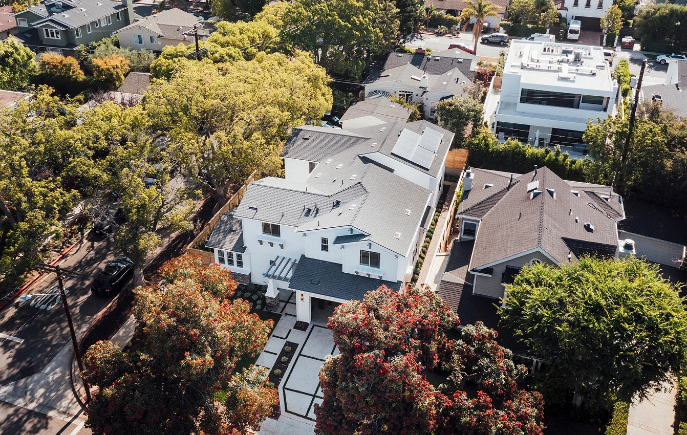 Thomas James Homes Aerial new home photo