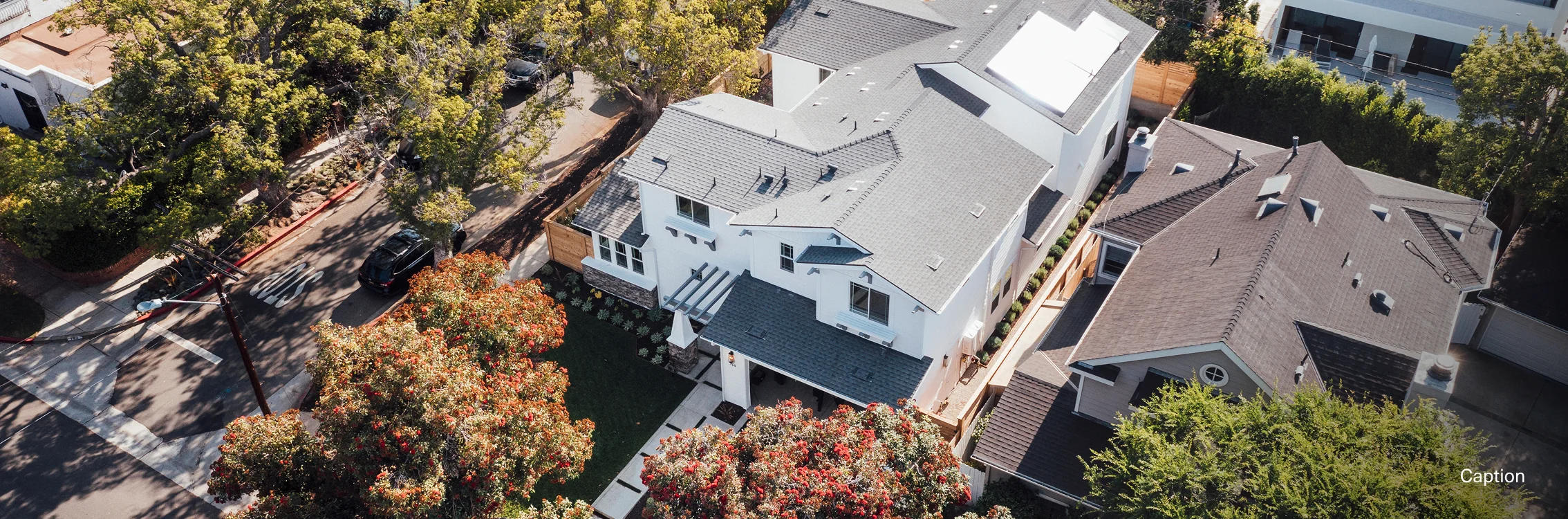 Costa Mesa Homes Aerial